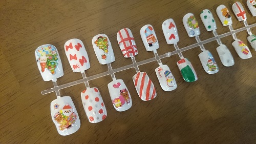 子供でもできるネイルチップ