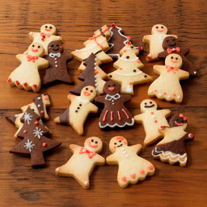 無印 クリスマス型抜きクッキー