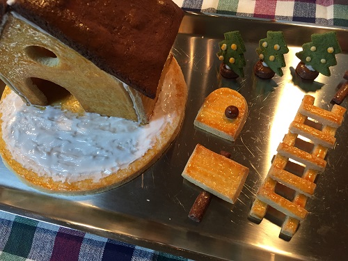 アイシングを作って組み立て