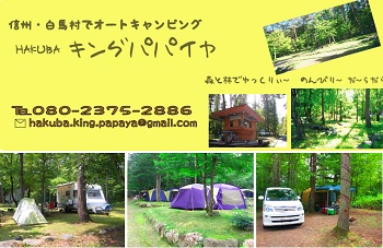 白馬キングパパイアオートキャンプ場