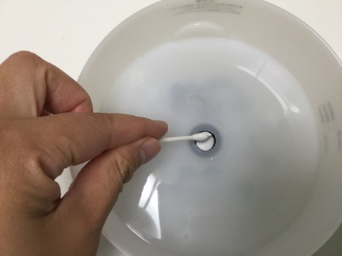 超音波盤お掃除